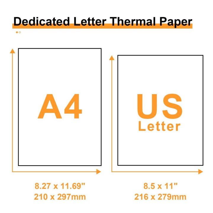 A4/US%20Letter%20Thermal%20Paper%20Rolls%20100%20Sheets%20Quick-Dry%20Waterproof%20for%20Office/Logistics/Medical%20Use%20A40/X8/M08F%20Printer%20Compatible%20-%20Image%202