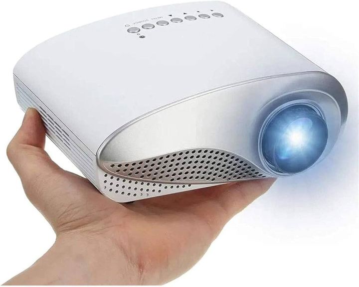 1080p Mini Multimedia LED Projector - 320x240 Resolution, 1000:1 ...