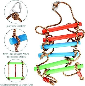 6.6%20Ft%20Climbing%20Rope%20Ladder%20for%20Kids,%20Climbing%20Ladder%20Hanging%20Rope%20Ladder%20for%20Indoor%20Play%20Set%20and%20Outdoor%20Tree%20House,%20Playground%20Swing%20Set%20and%20Ninja%20Slackline%20-%20Image%203