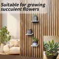 Heavy-duty minimalist acoustic panel bracket tray, no-drill installation organizer for soundproof panels, multifunctional storag. 