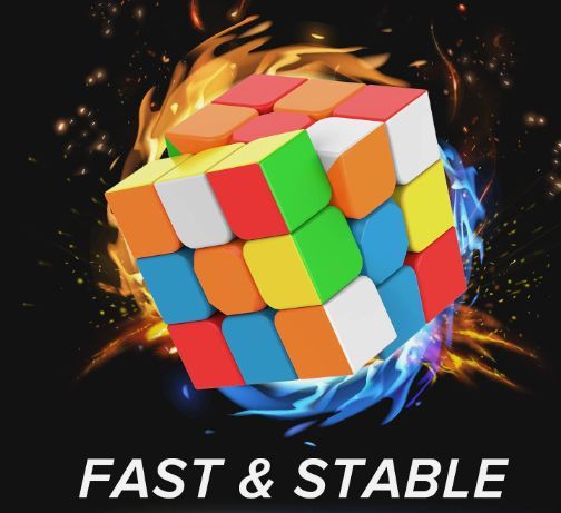 Pack%20of%202%20Stickerless%20Rubik's%20cube%203x3%20-%20Image%202