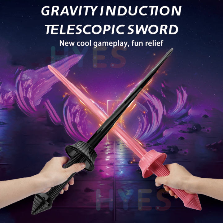 Printing Katana 3D Printing Spiral Sword Gravity Retractable Sword Swinging Knife Creative Decompression Model Toy