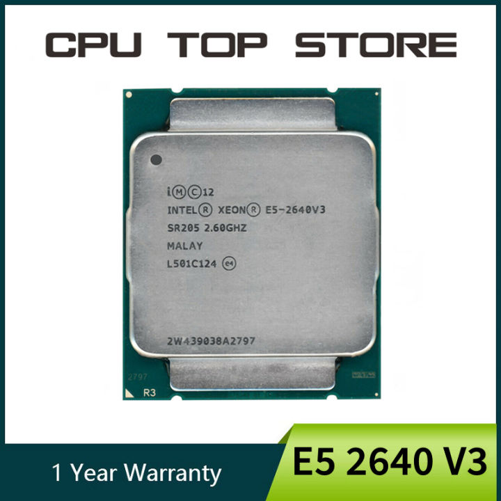 Intel Xeon E5 2640 V3 2640V3 2.6GHz 8-Core LGA 2011-3 processor