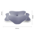 Ergonomic Cervical Pillow Memory Foam Pillow Neck Pain Relief Comes With Ice Silk Pillowcase Adjustable For Back Side Sleepers.