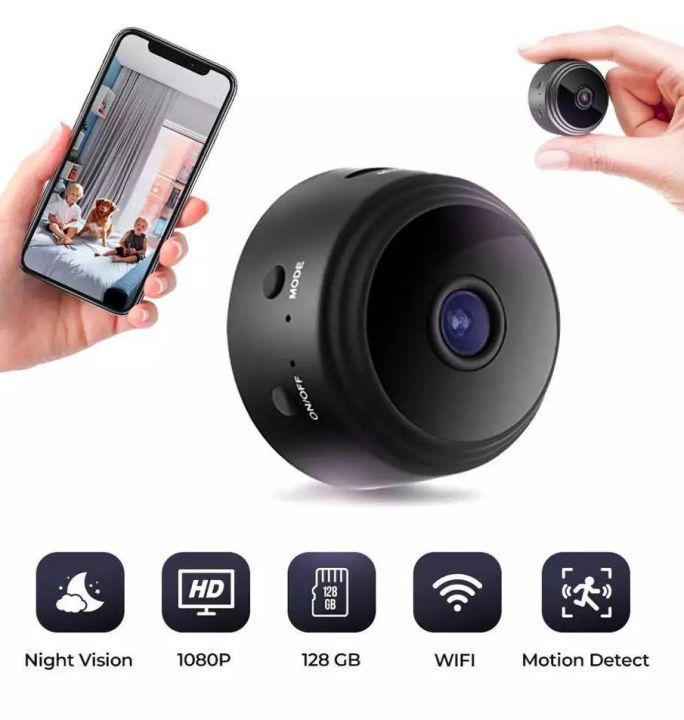 A9 Wi-Fi Night Vision Mini IP Camera