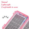 MIAOJIE 32Rows Eyelash Book High Quality Manga Lashes Cluster Lashes Manhua Eyelashes Elf Makeup Strand Eyelashes Douyin Makeup.