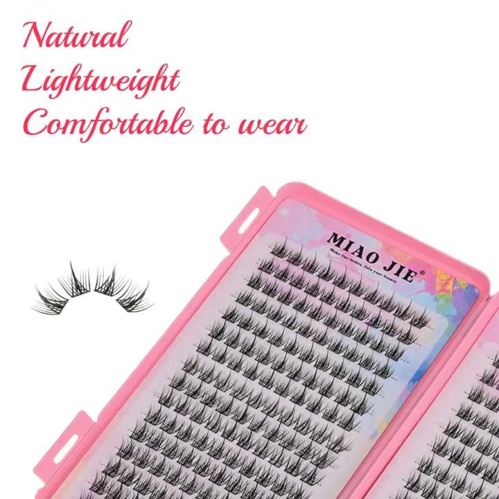 MIAOJIE%2032Rows%20Eyelash%20Book%20High%20Quality%20Manga%20Lashes%20Cluster%20Lashes%20Manhua%20Eyelashes%20Elf%20Makeup%20Strand%20Eyelashes%20Douyin%20Makeup%20-%20Image%205