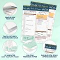 52 Daily Planner Sheets 6.5x10in Spring-Bound Notepad Planner Weekly Planner & Notebook & Schedule Organizer Stationery products. 