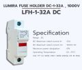Lumira fuse base and fuse DC 1000V. 