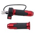 1 Pair Electric Bike Twist-Throttle High/Medium/Low Speed/Forward/Reverse Electric Bicycle Accelerator Cycling Parts. 