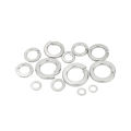 GB859 304 Stainless Steel Light Spring Washer Split Lock Elastic Gasket M2 M2.5 M3 M4 M5 M6 M8 M10 M12. 
