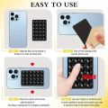 Single / Double side Phone Silicone Suction Cup Holder Multifunctional Suction Cup Wall Stand Square Anti-Slip Single-Sided Case Mount Back Sticker. 