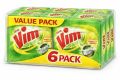 Vim Dishwash Bar - 150g (Pack Of 6). 
