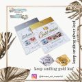 Gold leaf pack of 25 sheet. 
