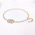Designer Rhinestone Gold Circle Waist Chain Belt Female High-end Luxury Brands Punk Gothic Y2K Belts For Women Silver Waistband. 