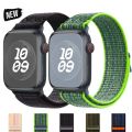 Nylon Strap For Apple Watch Band 49mm 45mm 44mm 41mm 38 42mm Loop Sport Bracelet For nike iWatch 9 8 7 6 5 SE Ultra 2 Watchband. 