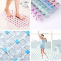 1PC Anti-slip shower pad with suction cup Massage Mat anti-fall children's foot pad PVC bathroom floor mat Bathroom accessories. 