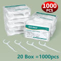 1/2/3/5/10 Box Portable Disposable Dental Floss Plastic Toothpick High-tension Dental Floss Stick Dental Floss Box Oral Care.