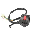 2PCS 7/8'' Motorcycle Handlebar Switch Assembly Control Set for Suzuki GS125 GN125 GS GN 125 Indicators Lights Horn Switches. 