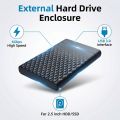 TISHRIC 2.5" SSD HDD Enclosure SATA To USB 3.0 Mobile External Hard Drive Case 6Gbps Speed SATA SSD HDD Storage Hard Disk Box. 