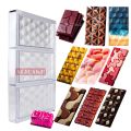 Chocolate Mould Polycarbonate Candy Chocolate Bar Molds  Acrylic Bonbons Confectionery Kitchen Baking Pastry Utensils Tools. 