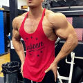 Muscle Men's Sports Tank Top Cotton undershirt gym Tops Sleeveless Tank Top Men fitness Running sweatshirt vest. 