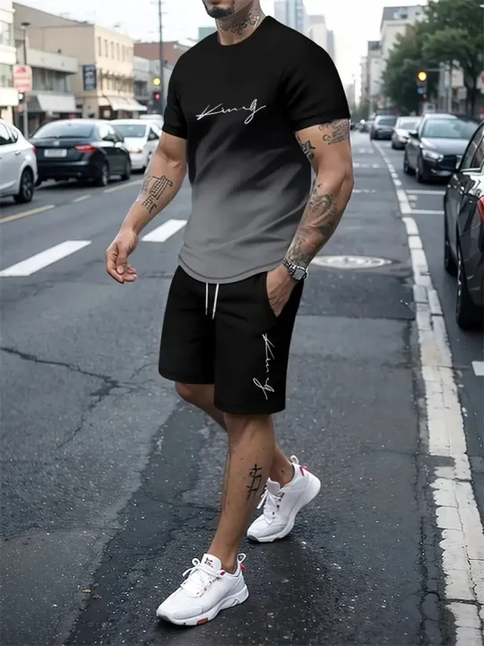 New%20Men's%20Outfit%20Summer%20Short%20Sleeve%20T%20Shirt%20Set%20Fashion%202%20Piece%20Sportwear%203D%20Printed%20Casual%20Shorts%20Sweatshirt%20Men's%20Tracksuit%20-%20Image%206