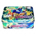 Pokemon 42+ Cards Metal Tin Box Nintendo Original. 