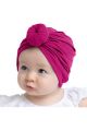 cute baby turban with knot. 