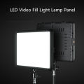 LED Photography Video Light Panel Lighting Photo Studio Lamp Kit with 8/12 Inch Adjustable Brightness,for YouTube Live Streaming.