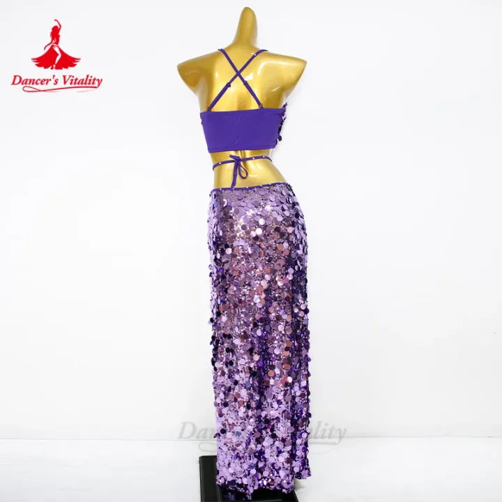 Belly%20Dance%20Costumes%20Set%20for%20Women%20Sequins%20Bra%20Top+long%20Skirt%202pcs%20Oriental%20Competiton%20Suit%20Custom%20Adult%20Child%20Bellydance%20Wear%20-%20Image%202