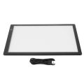 Portable Slide Viewer Light Box Ultra Slim A4 3 Brightness Mode APP Editing Soft LED USB Powered Slide Scanner for Film Negative. 