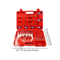 Diesel Injector Flow Meter Test Set Auto Repair Tools for Vehicle Truck Fuel Injector Oil Injectors Easy to Install Auto. 