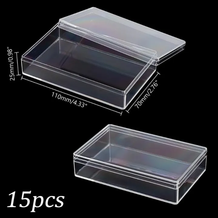 15pcs%20Clear%20Acrylic%20Box%20with%20Lids%204.33x2.76x0.98inch%20Plastic%20Storage%20Box%20Candy%20Box%20Containers%20Mini%20Rectangle%20Plastic%20Gift%20Box%20-%20Image%202