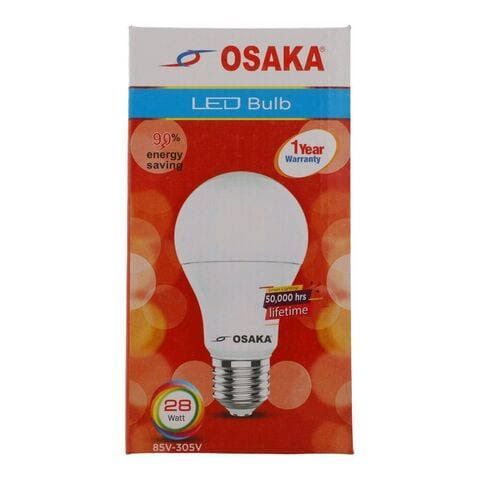Osaka Led Bulb 28 Watt 90% Energy Saving