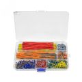140/350/560/840Pcs U Shape Solderless Breadboard Jumper Cable Wire Kit For PCB Bread Board Prototyping Circuits, DIY Electronics. 