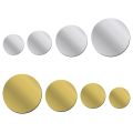 Acrylic Mirror Stickers Self Adhesive Wall Decor Stickers Decorative Small Circle Mirror Decals DIY for Hallway Wall Decor. 