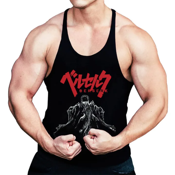 Berserk%20Graphic%20Cotton%20Tank%20Top%20for%20Men%20Summer%20Sleeveless%20Y-Back%20Vest%20Gym%20Muscle%20Training%20Athletic%20Workout%20Undershirt%20Activewear%20-%20Image%204