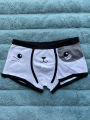 Men Panties Cotton Boyshorts Men Funny Cat Sports Boxer Shorts Panties Cartoon Printed U Convex Male Men's Underwear. 