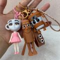 Italian Brainrot Keychain Tralalero Tralala Tung Tung Tung Sahur Ballerina Cappuccino Toy Keychains Bag Pendant Decor Gift. 