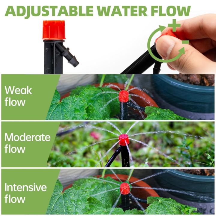 60%20Pack%20Drip%20Irrigation%20Emitters%20Sprays%20for%201/4"%20Drip%20Irrigation%20Tubing%20%20Automatic%20Micro%20Watering%20Irrigation%20System%20for%20Garden%20-%20Image%205