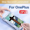 2Pcs For OnePlus 13 12 11 One Plus 1+ 12 11 10 8 9 Ace2 3 Pro Toughened Glass Screen Protector Protective With Install Kit. 