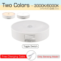 Motion Sensor Light Bedroom Night Light Room Decor USB LED Lamp Rechargeable Home Decoration Lights For Stairs Hallway Closet. 