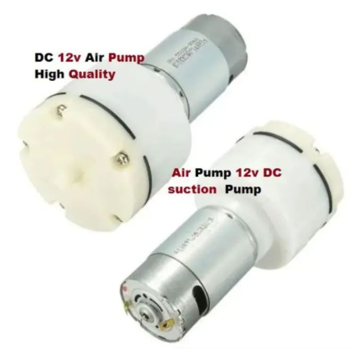 12v Dc GAS pump high pressure Diaphragm Air Pump | Sucking Machine | Air pump 100KPA Air Compressor Mini Vacuum Pump -50Kpa Vacuum Suction 15L/Mini Air Flow Diaphram 555 vaccum Mini motor | machine |mini machine