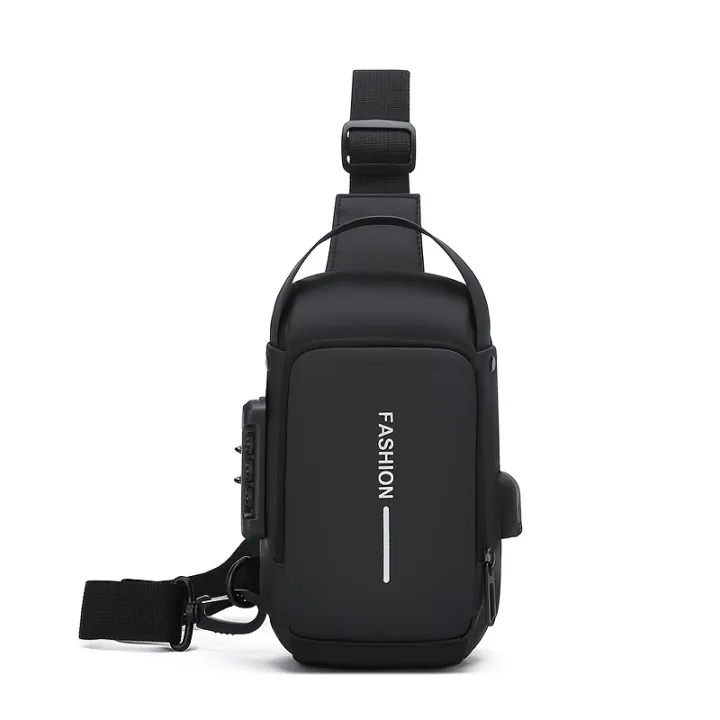 Stylish%20Men's%20Sling%20Bag%20-%20Durable%20Oxford%20Fabric,%20Crossbody%20Chest%20Pack%20with%20Phone%20Pocket,%20Zip%20Closure%20for%20Daily%20Commute%20-%20Image%208