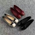 Spring New French Square Toe Flat Shoes - Women's Shallow Bowknot Casual Mary Jane Flats, Comfortable Versatile Daily Pumps 2026.