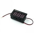 2 / 3 Wires 0.56 Inch Mini Red Green Blue LED Display Panel Voltage Meter Voltmeter Home Use Voltage 3 Three Digital DC 4.5V 30V. 