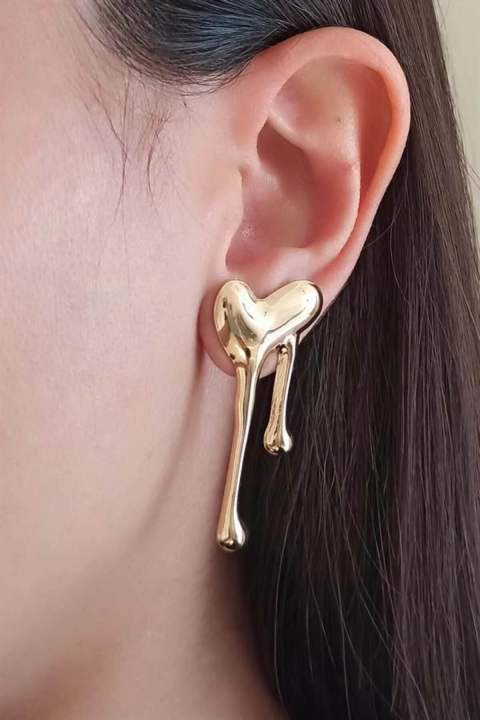Stainless%20Melted%20Heart%20Stud%20Earring%20-%20Image%204
