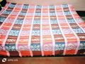 Design machine Hand Made Cotton Nakshi-Katha-size 7"×8"Traditional Craftsmanship, bed sheet-Multi Color.