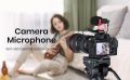 Movo VXR10-PRO External Video Microphone for Camera with Rycote Lyre Shock Mount - Battery-Free ,Compact Shotgun Mic Compatible with DSLR Cameras and iPhone, Android Smartphones. 